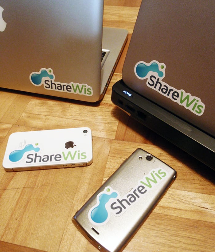 ShareWIsステッカー