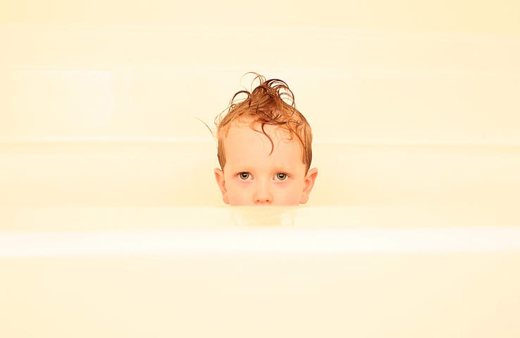 Army Photography Contest - 2007 - FMWRC - Arts and Crafts - Son in the Tub