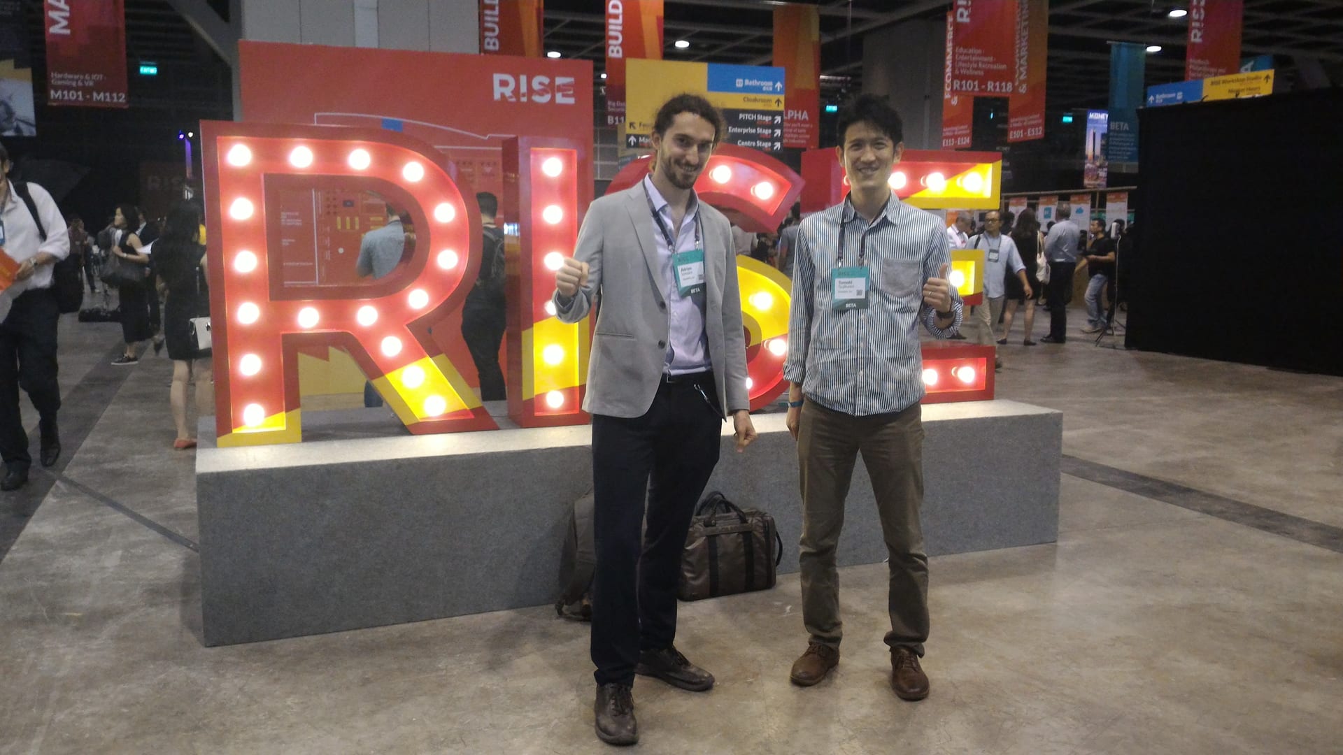 RISEConf 2016 entrance
