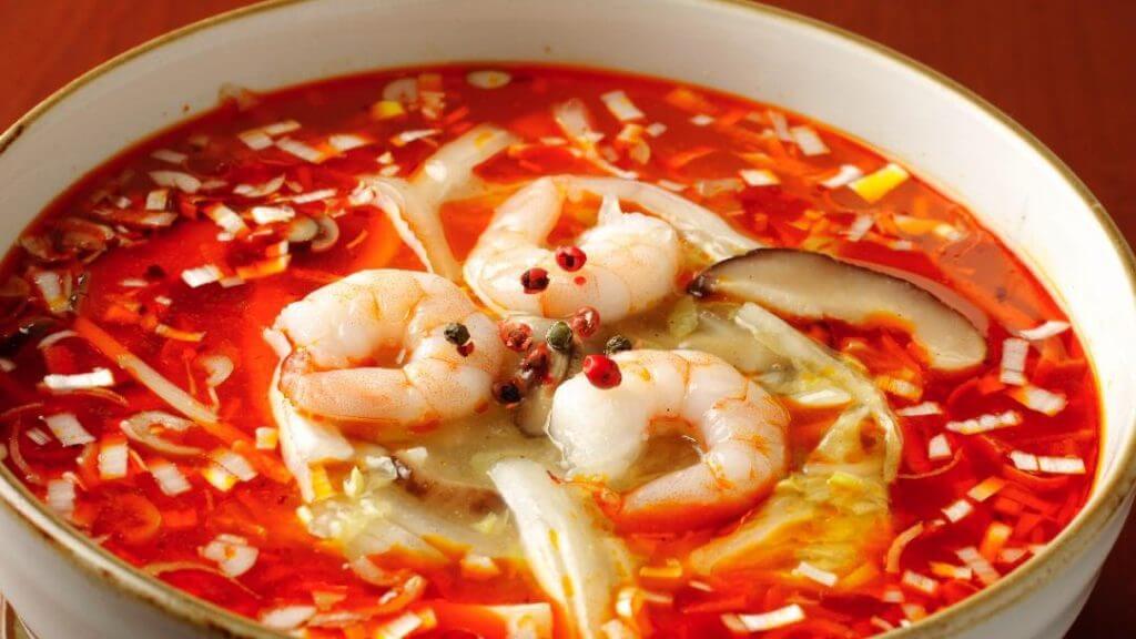 胡椒饅頭PAOPAOの麺の写真