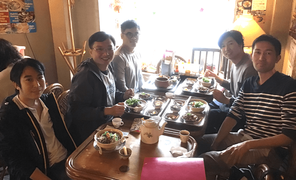 本町のシェアウィズオフィス周辺にあるベトナム料理店の写真