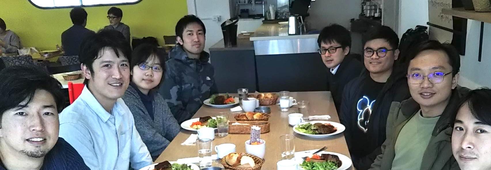 株式会社シェアウィズランチミーティングの様子の写真