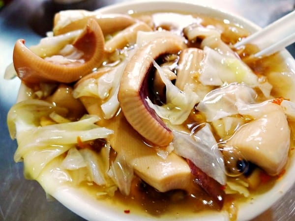 Squid soup