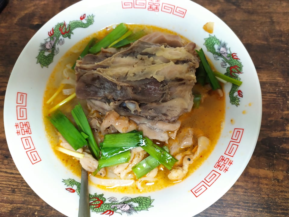 自分で作った牛肉のフォーの写真