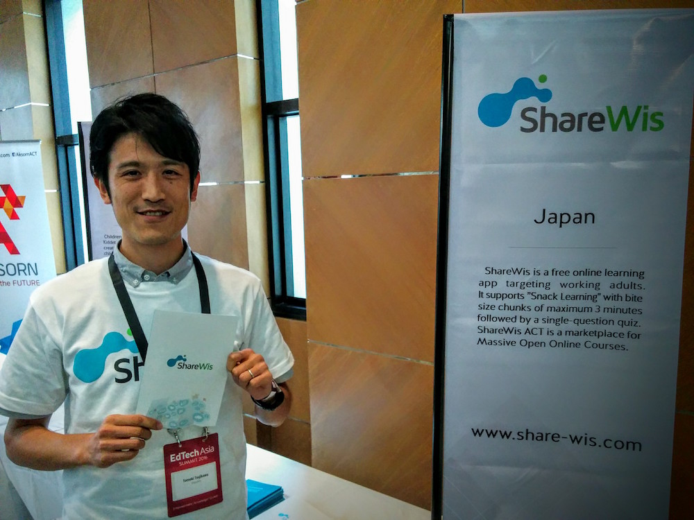 EdTech Asia 2016 ShareWis booth